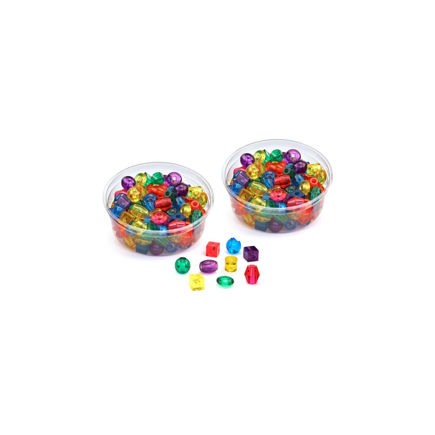 Hygloss® Big Beads, Translucent, 16 oz. Per Pack, 2 Packs