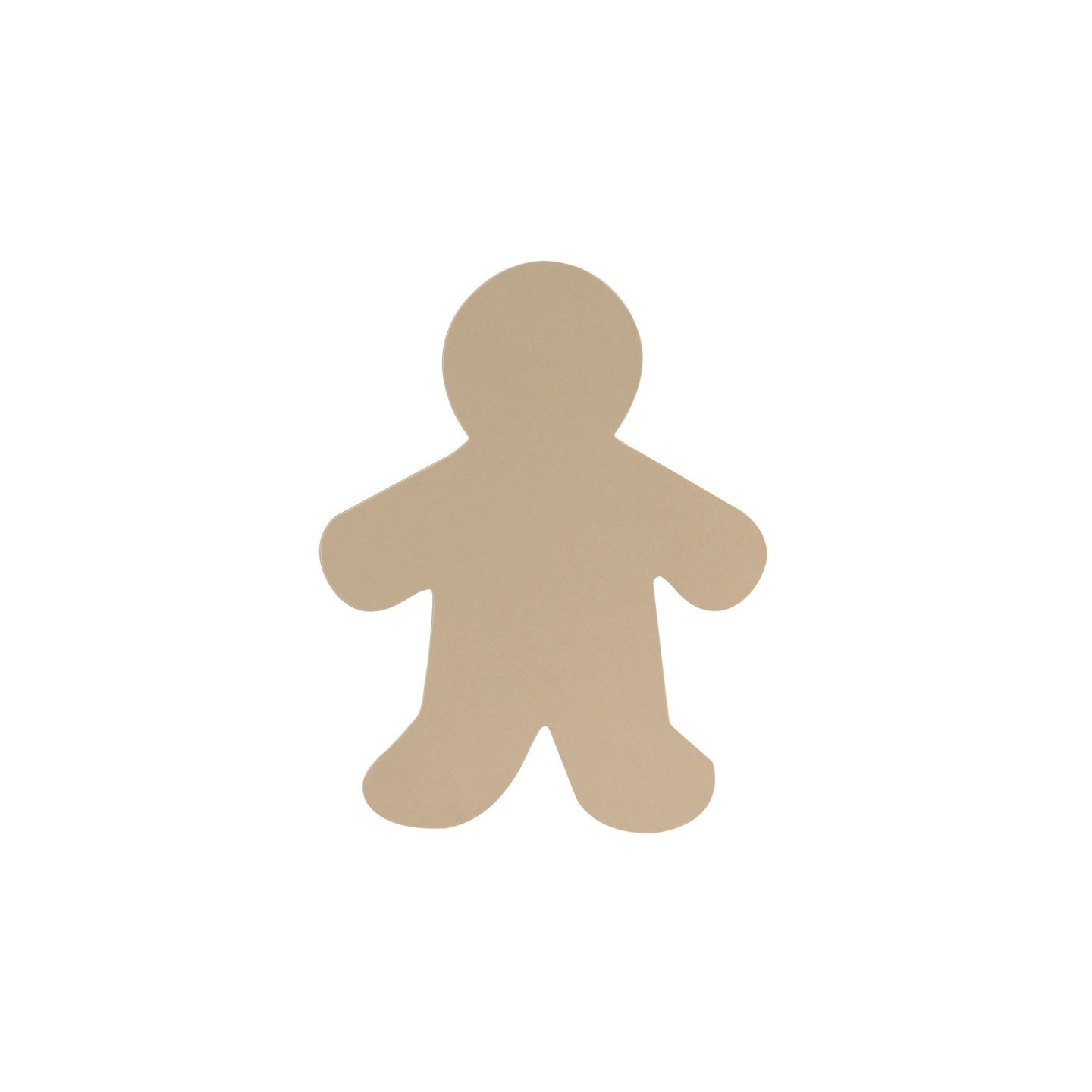Hygloss® Multicultural Colors People Shape Card Stock Cut-Outs, 16" Me Kid, Pack of 24