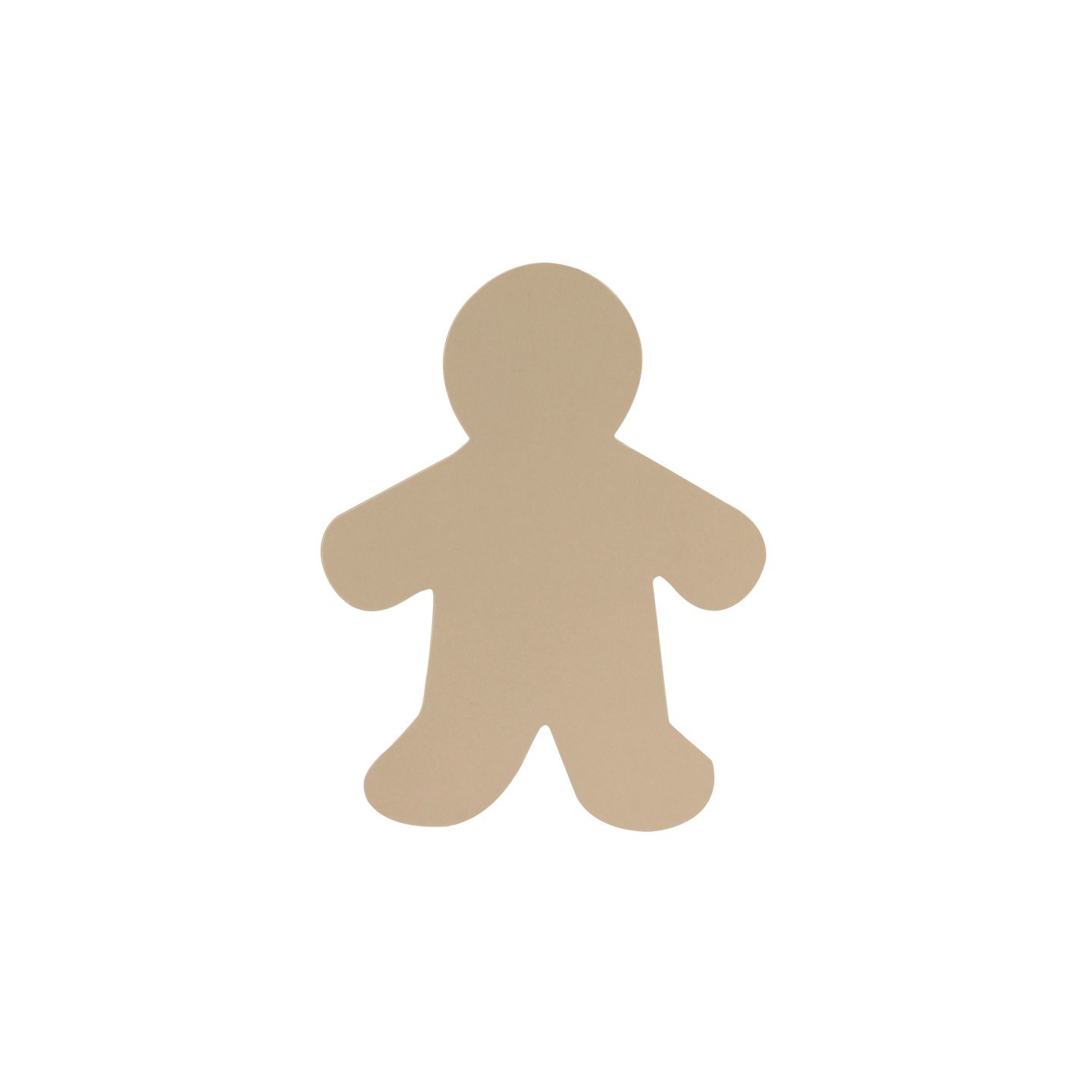 Hygloss® Multicultural Colors People Shape Paper Cut-Outs, 16" Me Kid, Pack of 25