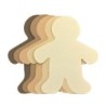 Hygloss® Multicultural Colors People Shape Cardstock Cut-Outs, 8.5", Pack of 24