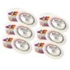 Hygloss® Bucket O’ Beads, Neon Barrel, 6 x 9 mm, 375 Per Pack, 6 Packs