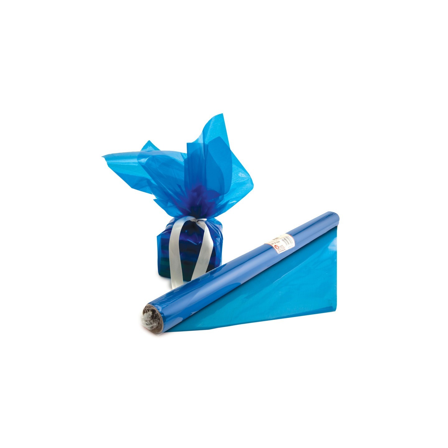 Hygloss® Cello-Wrap™ Roll, Blue, 20" x 12-1/2'
