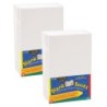 Hygloss® Blank Paperback Books, 5.5" x 8.5", White, 10 Per Pack, 2 Packs