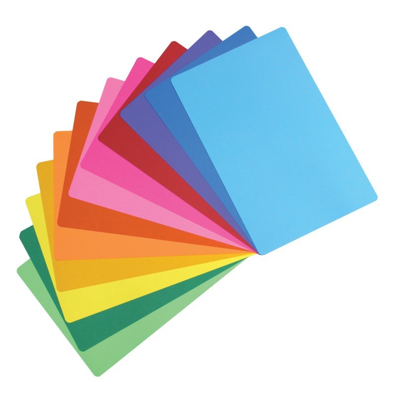 Hygloss® Bright Placemats, 11" x 17", Assorted Colors, Pack of 24