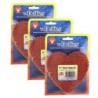 Hygloss® Heart Doilies, Red, 4", 100 Per Pack, 3 Packs