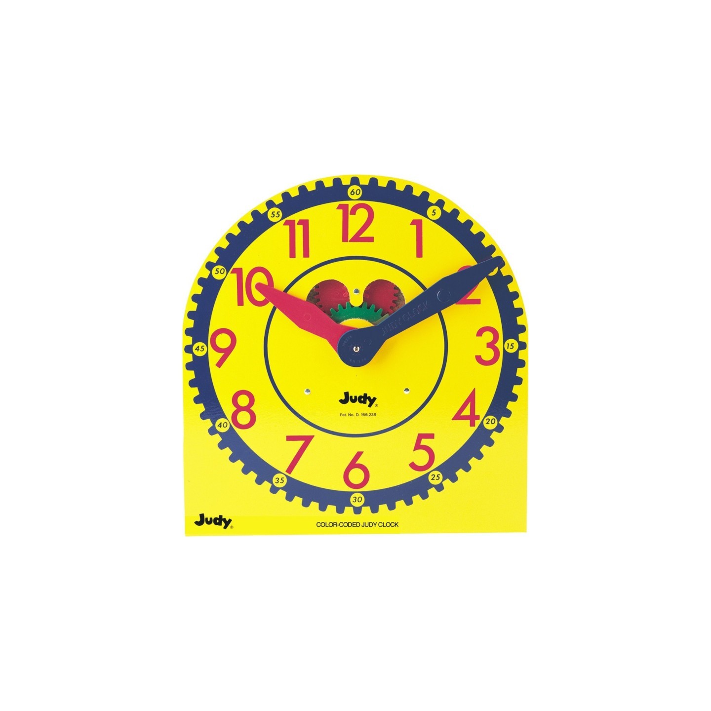 Carson Dellosa Education Color-Coded Judy® Clock