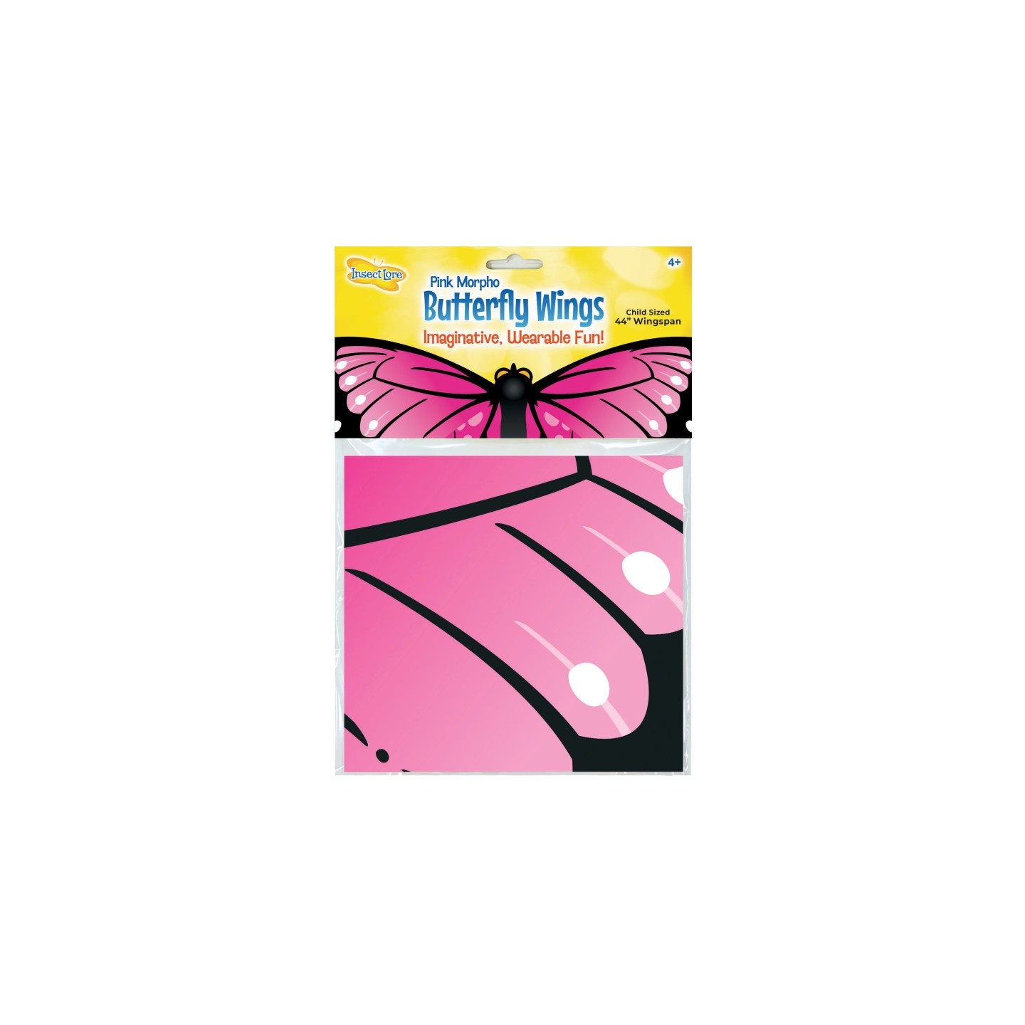 Insect Lore Dress-Up Morpho Butterfly Wings, Pink