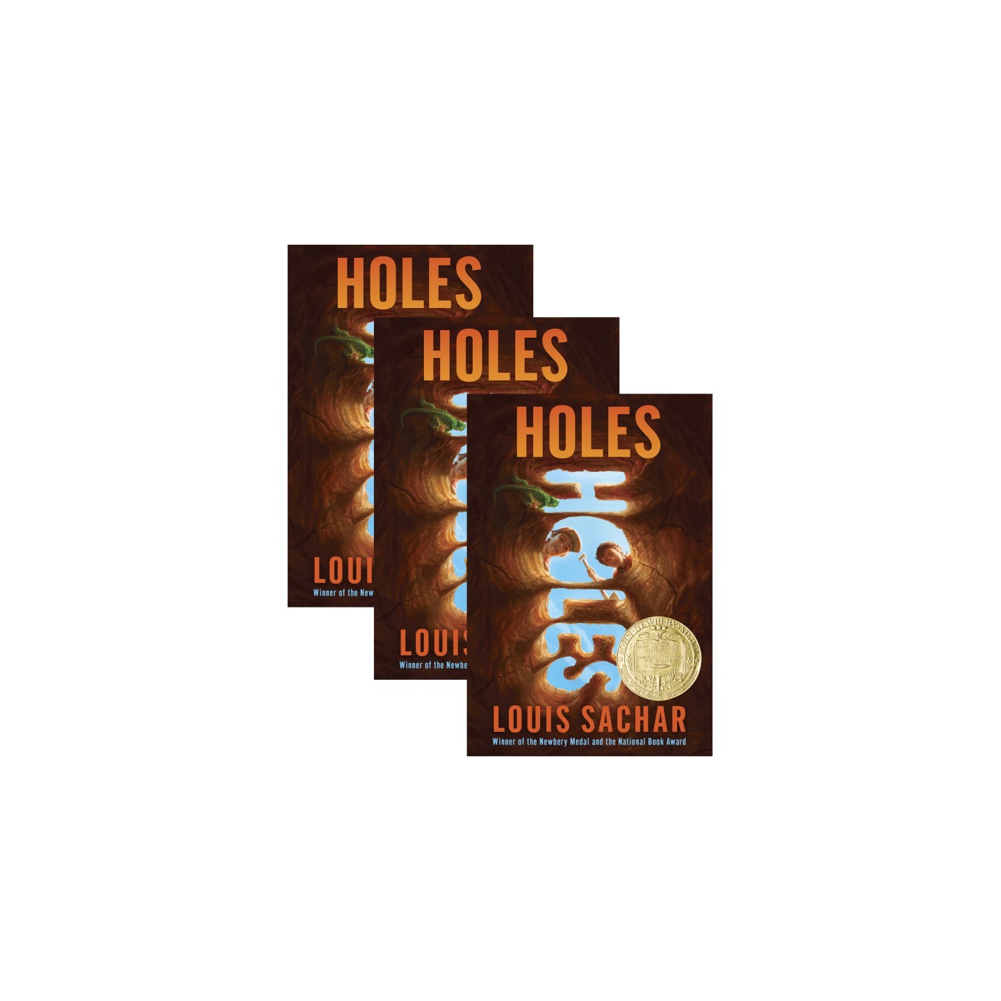 Random House Holes Book, Paperback, Pack of 3