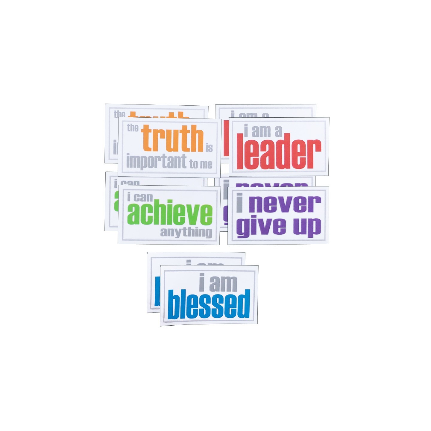 Inspired Minds Encouragement Magnets, 5 Per Pack, 2 Packs