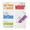 Inspired Minds Note Cards with Envelope, Hopefulness Booster Set, 2 Each of 5 Titles, Set of 10