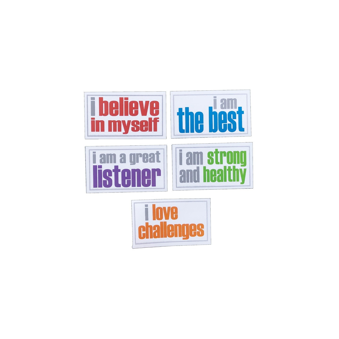 Inspired Minds Positivity Magnets, Pack of 5