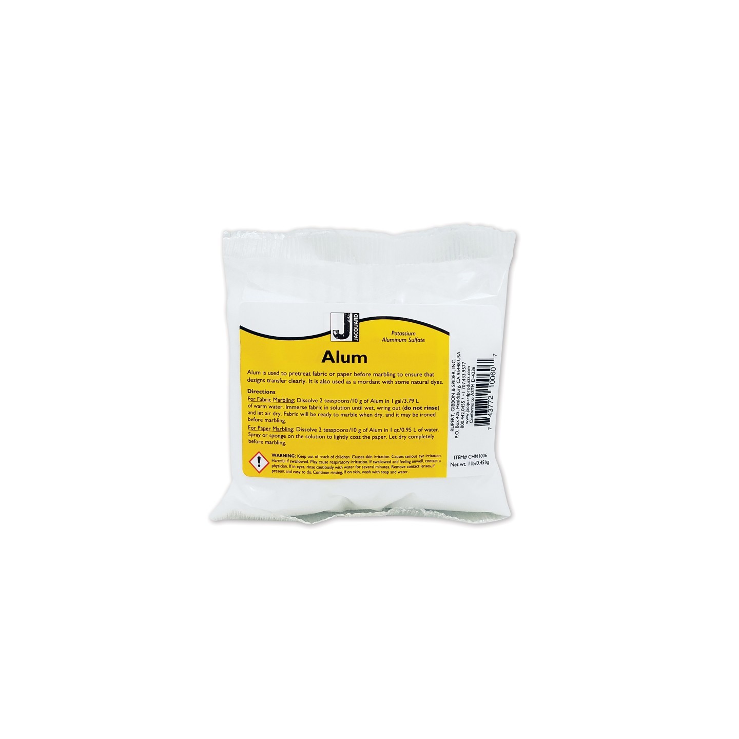 Jacquard Alum Powder Marbling Pre-Treatment, 1 lb