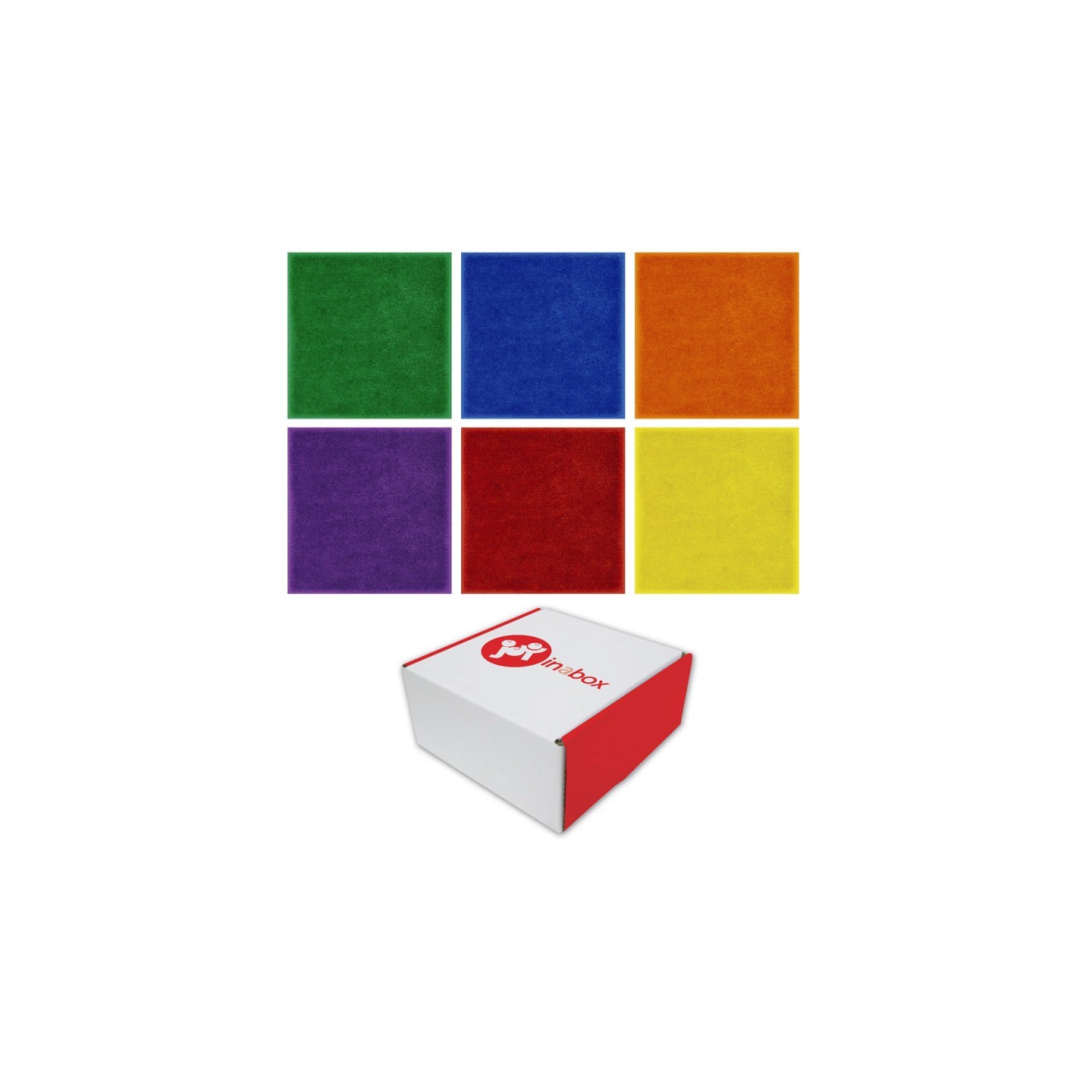 Joy Carpets & Co Joy Carpets Joy in a Box Carpet Squares, Pack of 24