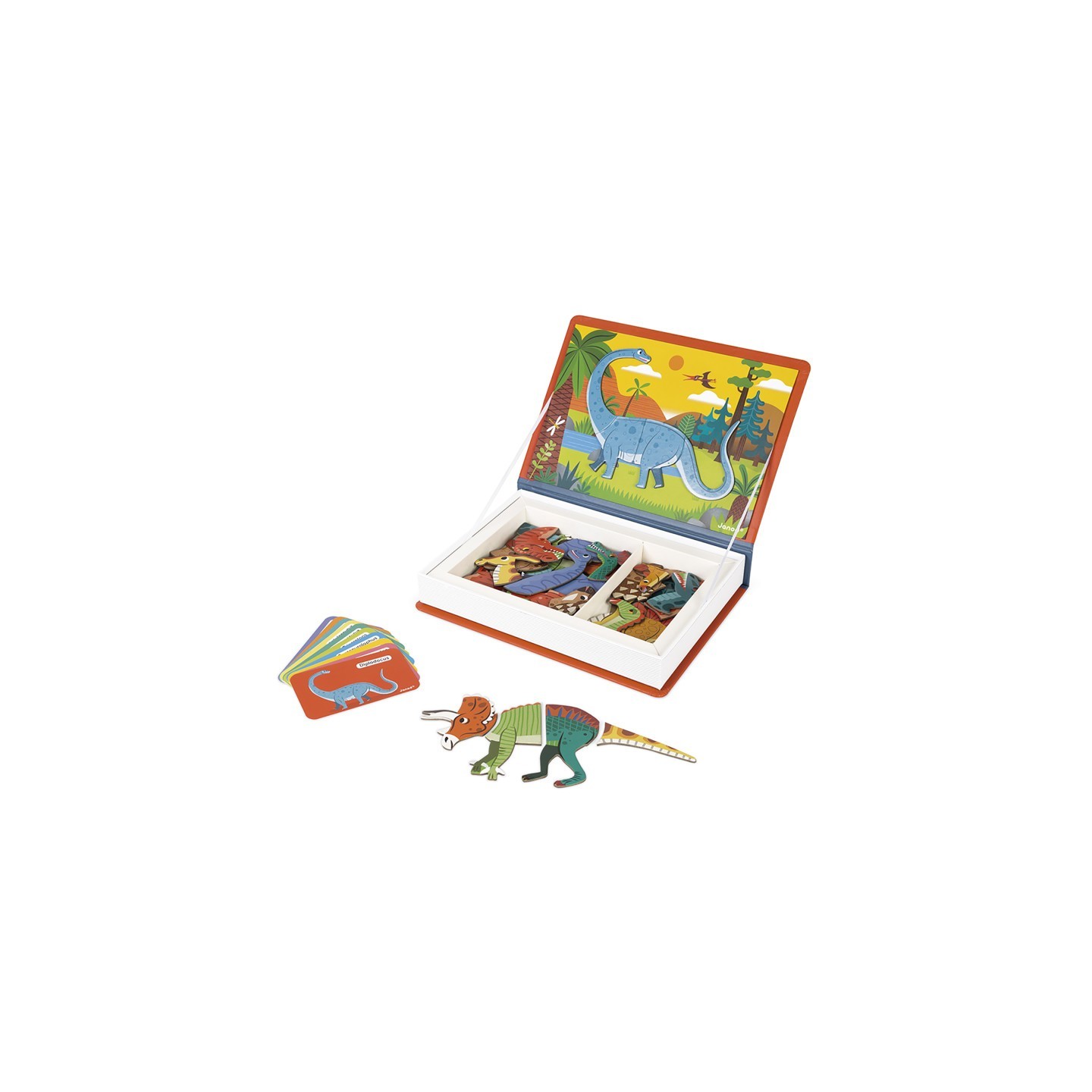 Janod® Magneti'book - Dinosaurs