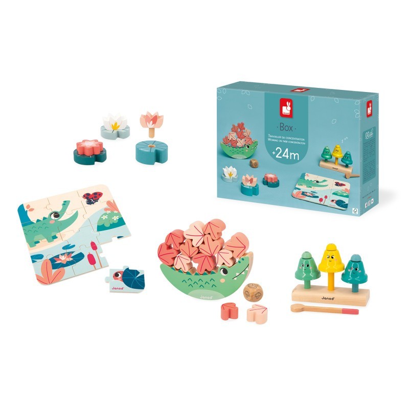Janod® Toy Box - 4 Toys - 24 Months