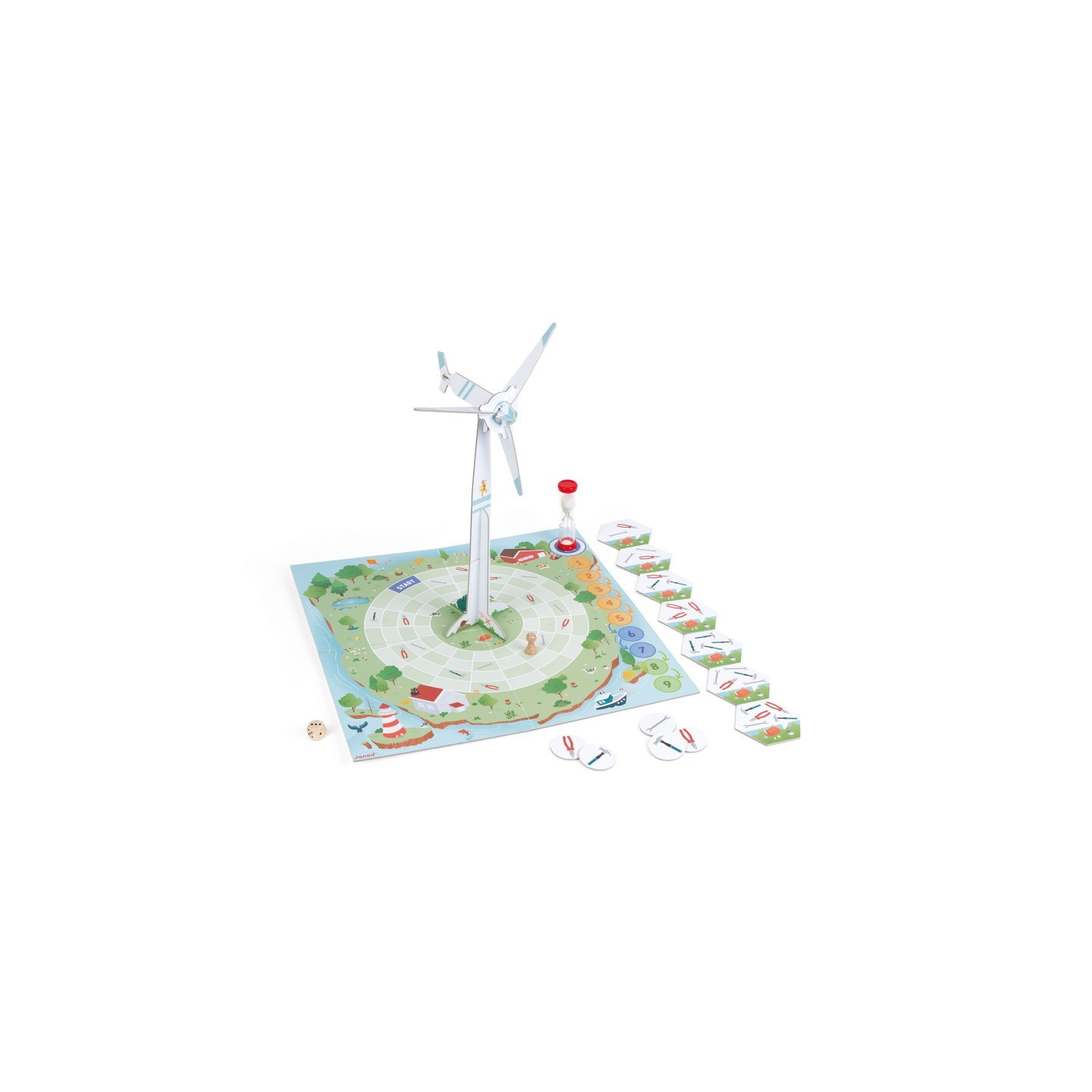 Janod® WWF® Wind Turbine Building Cooperative Game