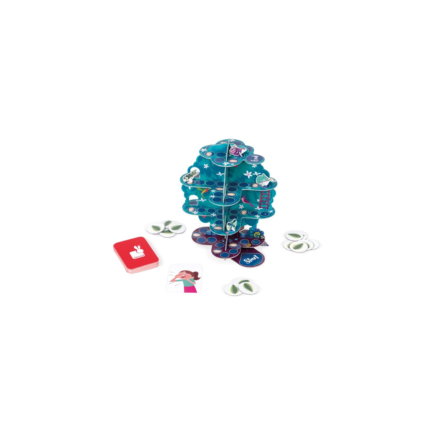Janod® WWF® Tree Of Life Forest Racing Game