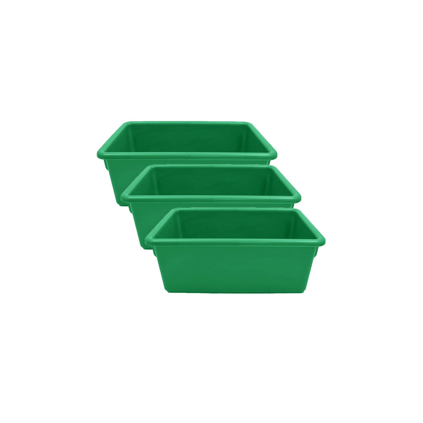 Jonti-Craft® Cubbie Tray, Green, Pack of 3