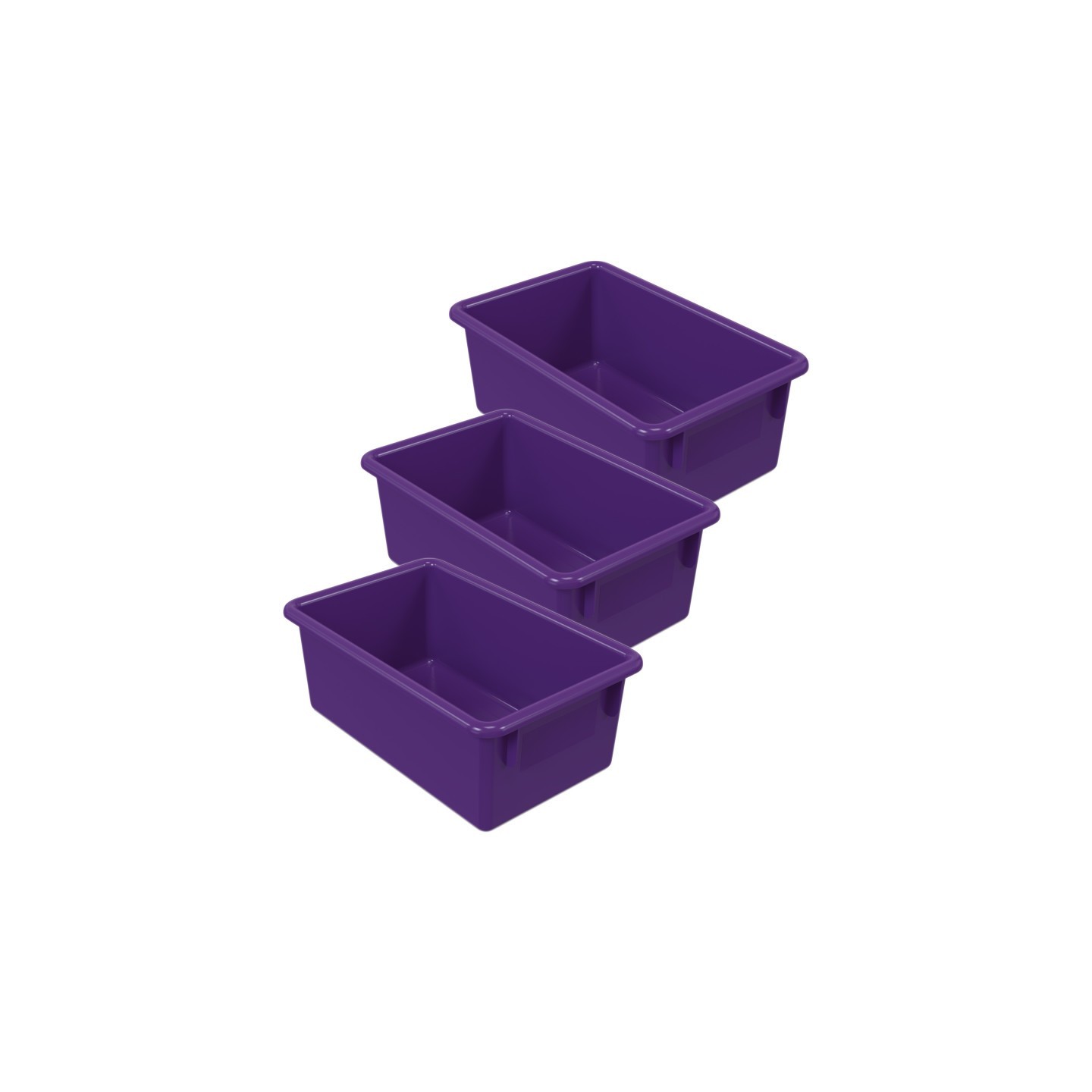 Jonti-Craft® Cubbie Tray, Purple, Pack of 3