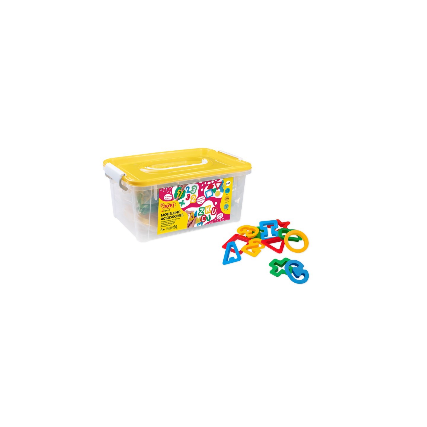 JOVI Dough & Clay Modelling Accessories, School Pack of 96