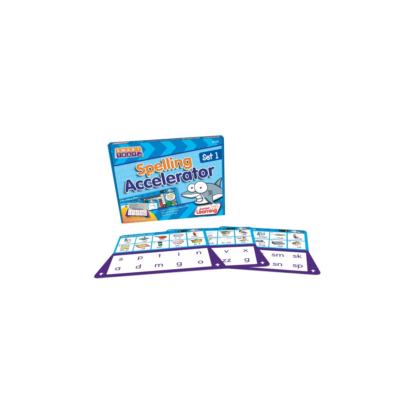 Junior Learning® Smart Tray - Spelling Accelerator Set 1
