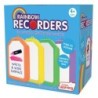 Junior Learning® Magnetic Rainbow Recorders, Set of 4