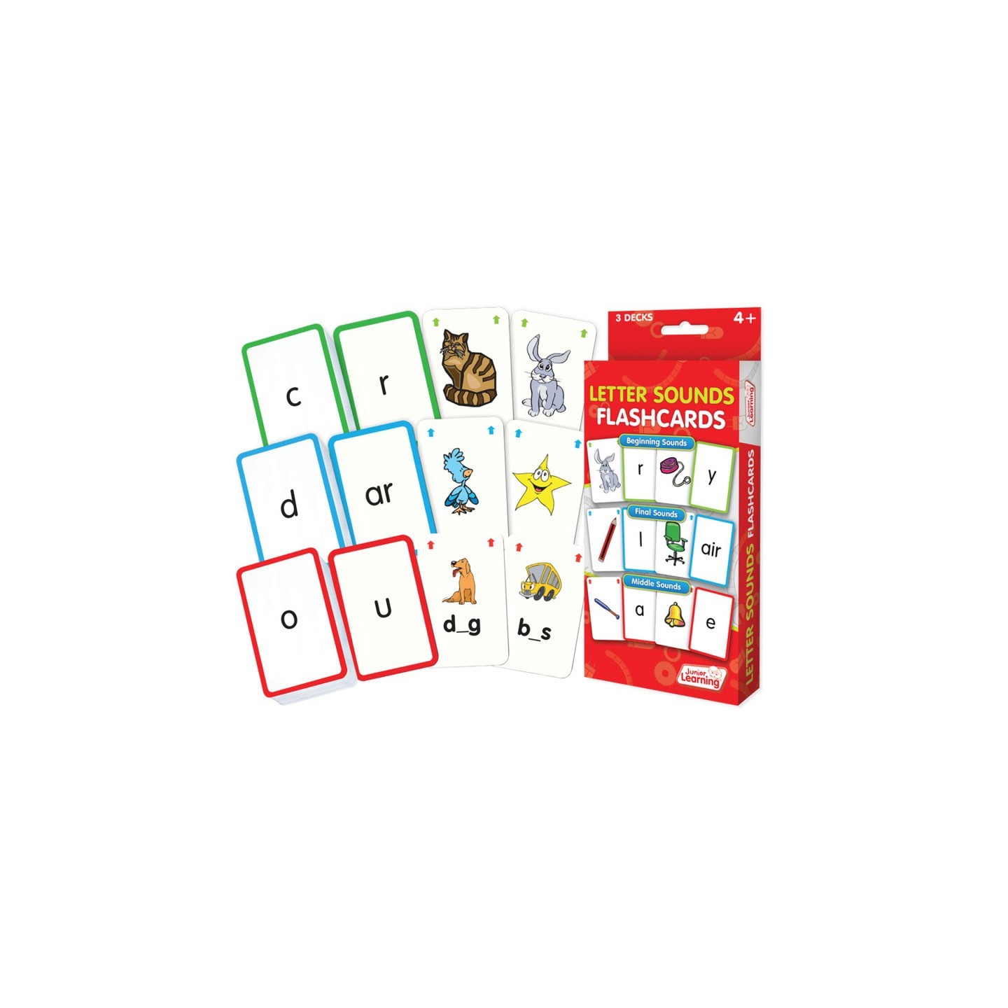 Junior Learning® Letter Sound Flashcards