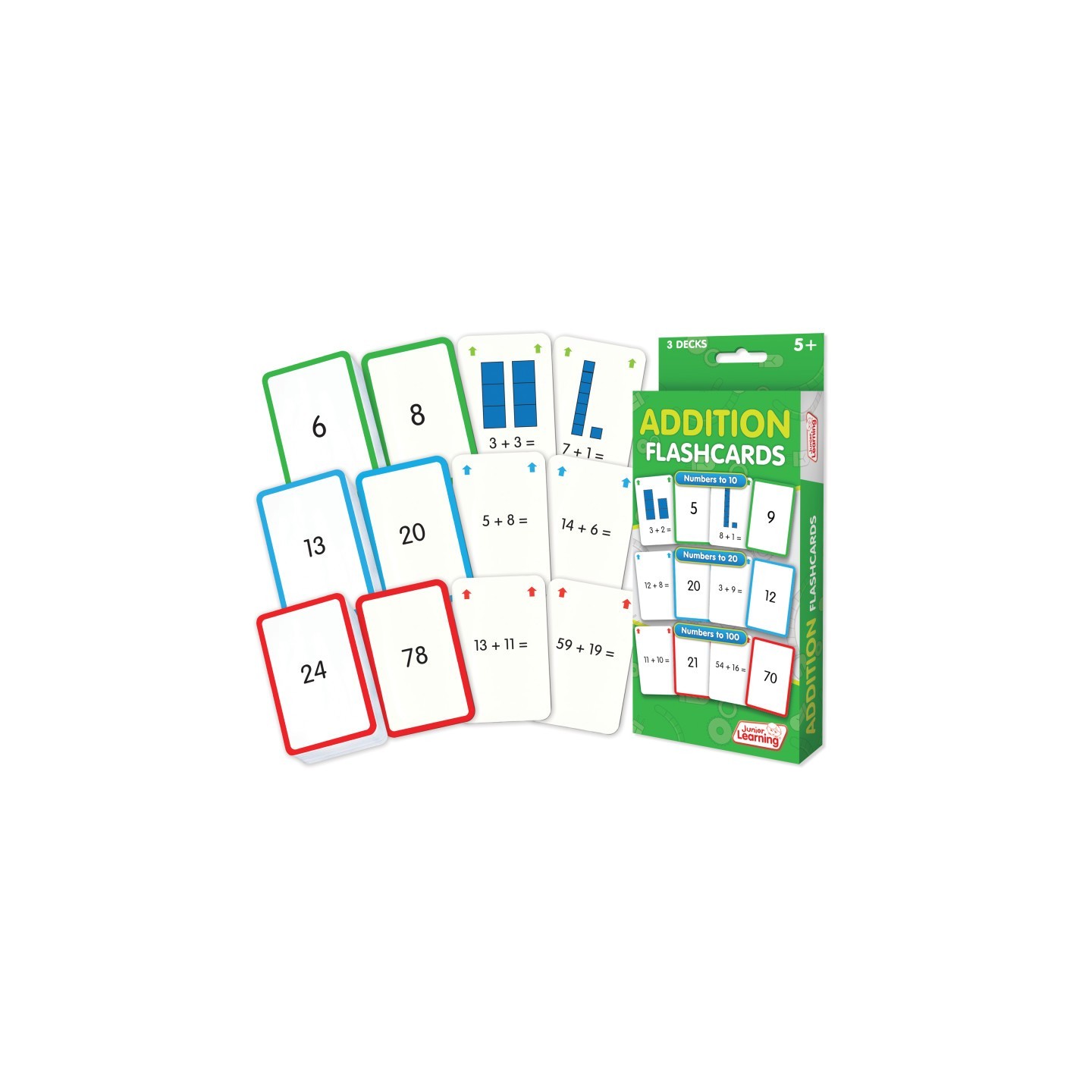Junior Learning® Addition Flashcards