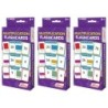 Junior Learning® Multiplication Flashcards, 3 Sets Per Pack, 3 Packs
