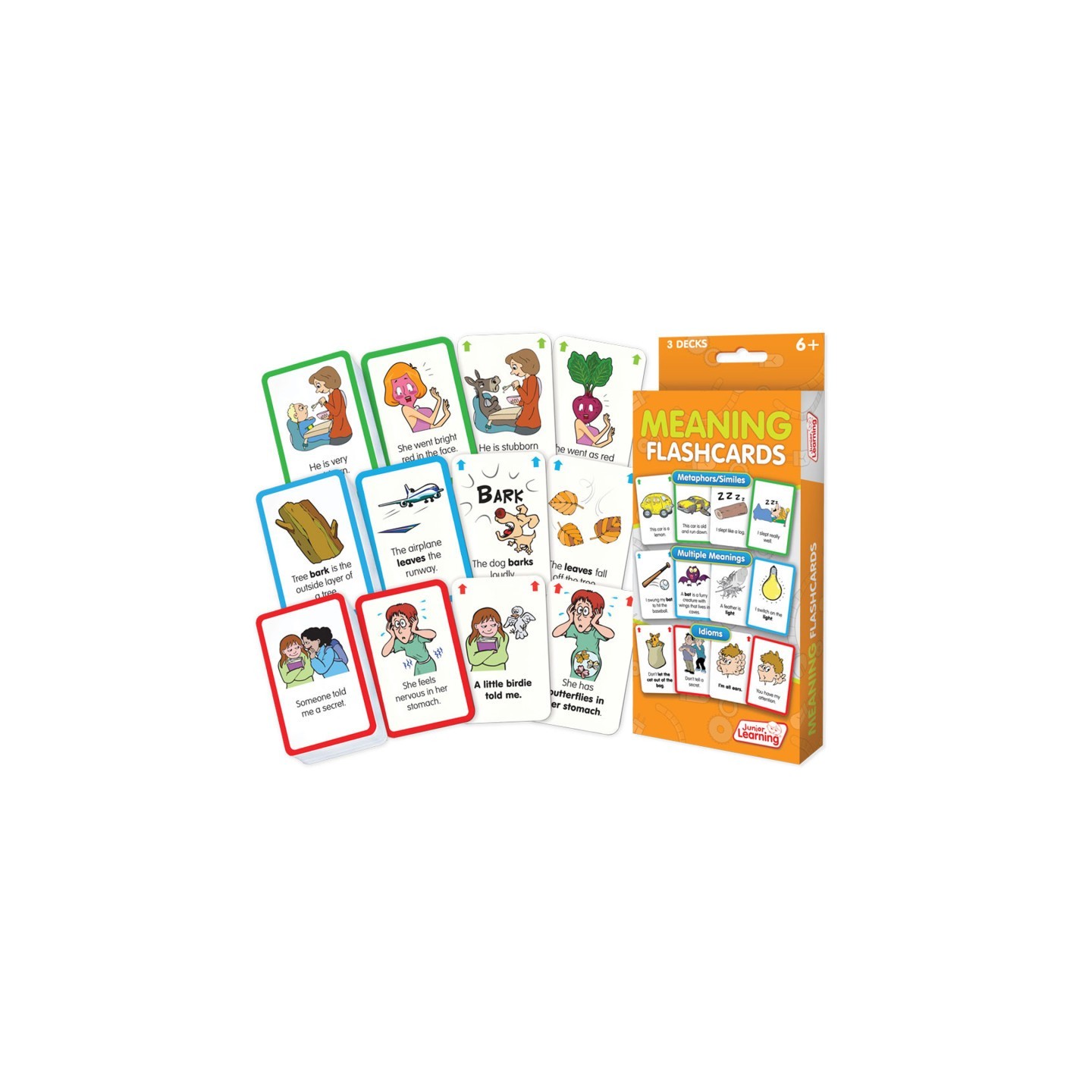 Junior Learning® Meaning Flash Cards