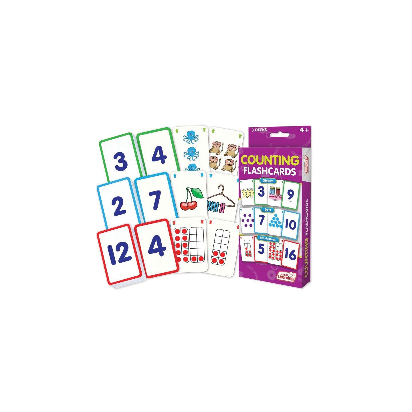 Junior Learning® Counting Flash Cards