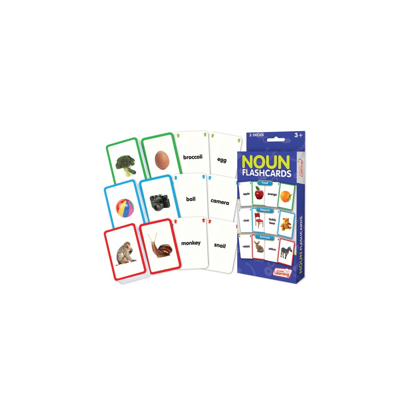 Junior Learning® Nouns Flashcards