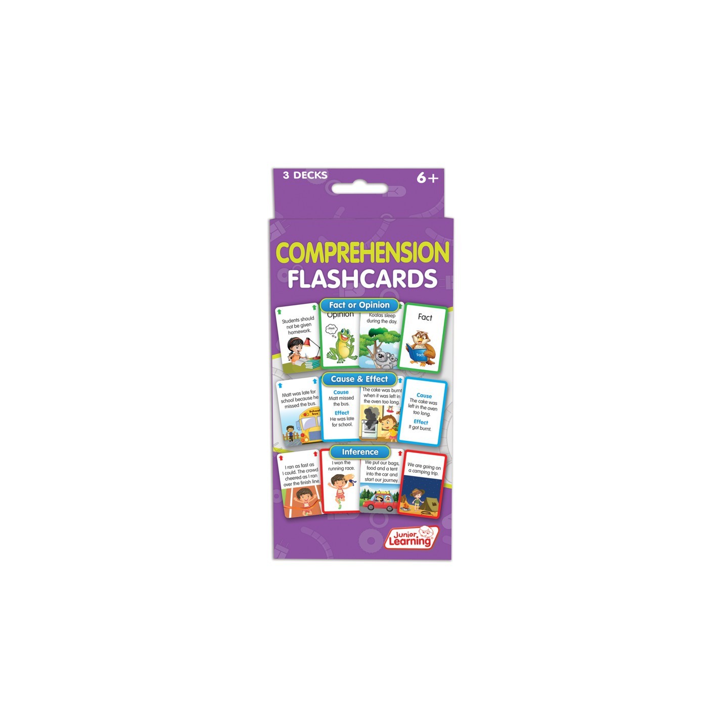 Junior Learning® Comprehension Flash Cards