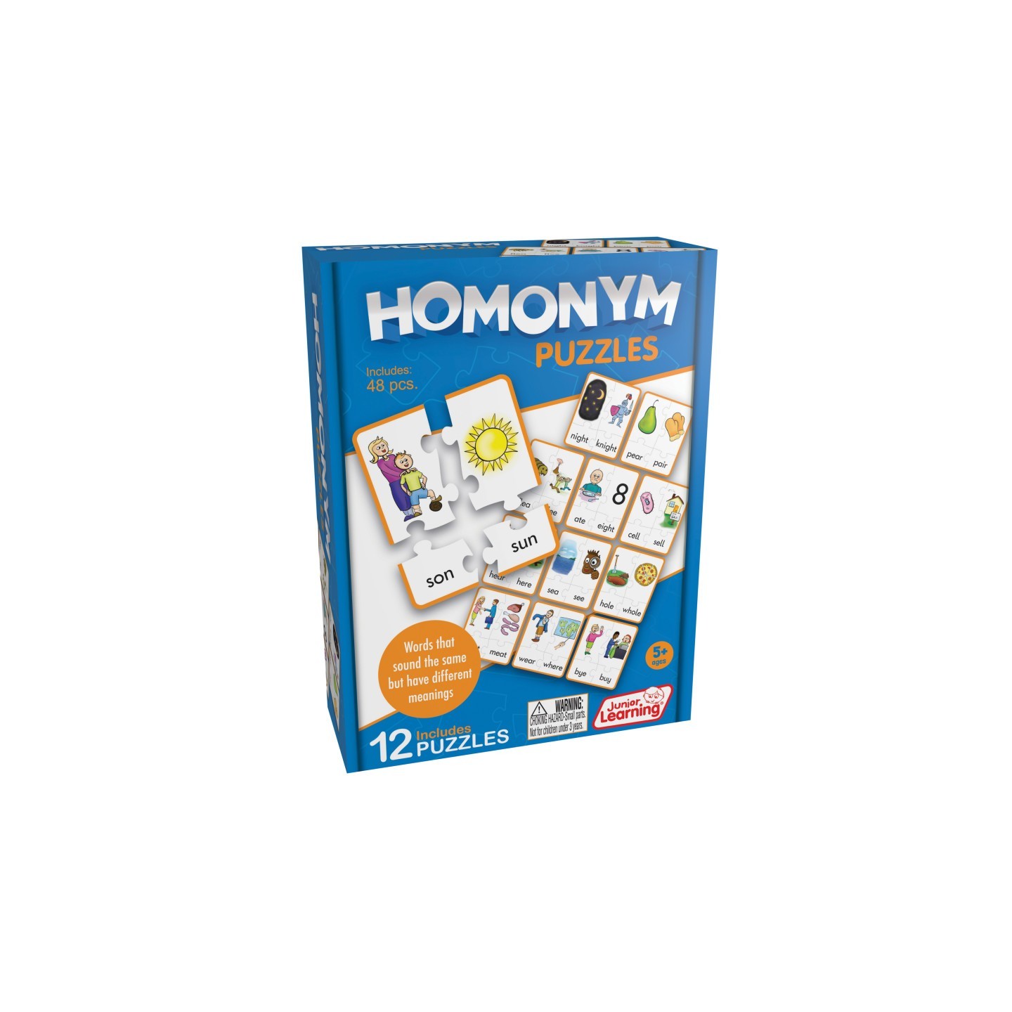Junior Learning® Homonym Puzzles