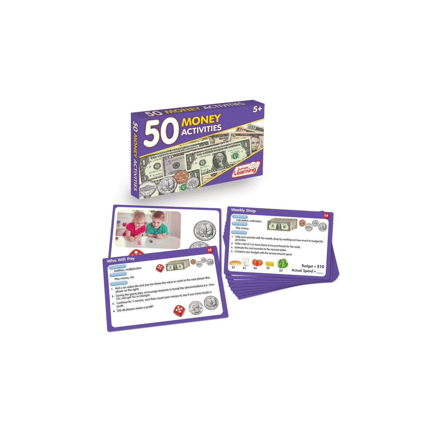 Junior Learning® 50 Money Activities
