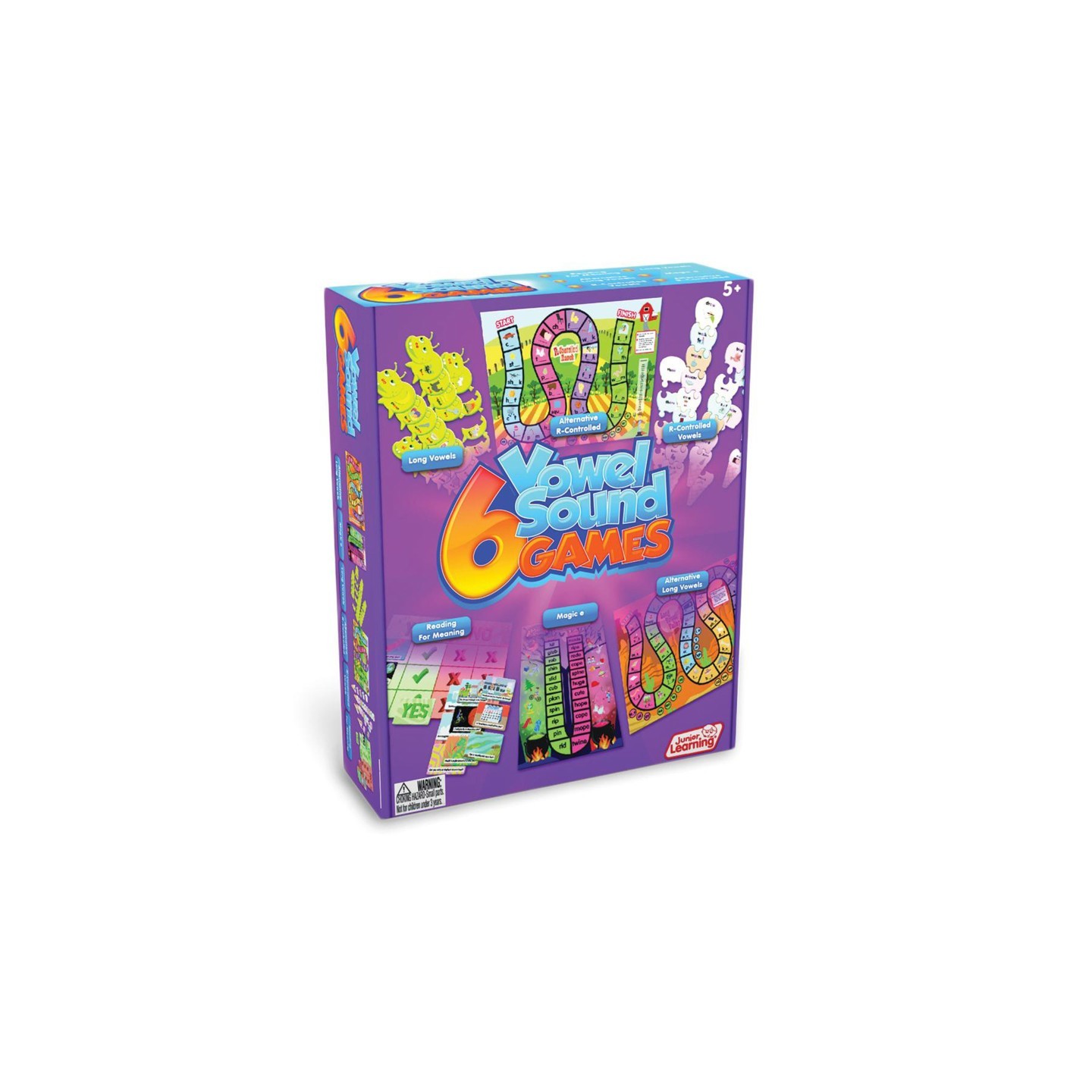 Junior Learning® 6 Vowel Sound Games