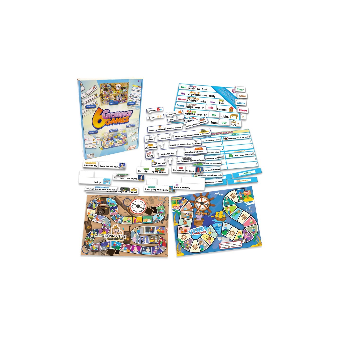 Junior Learning® 6 Grammar Games