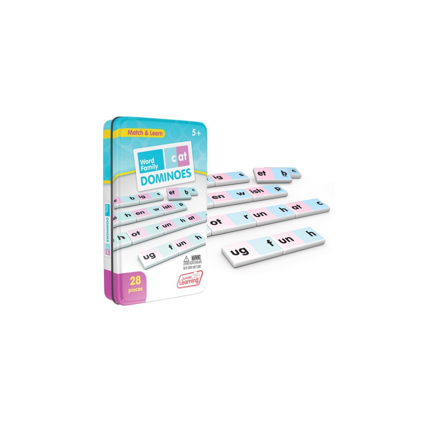 Junior Learning® Word Family Dominoes