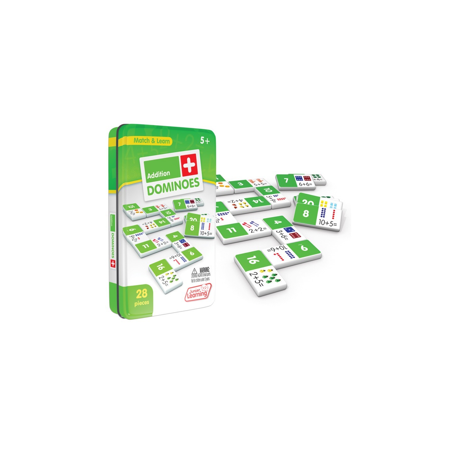 Junior Learning® Addition Dominoes