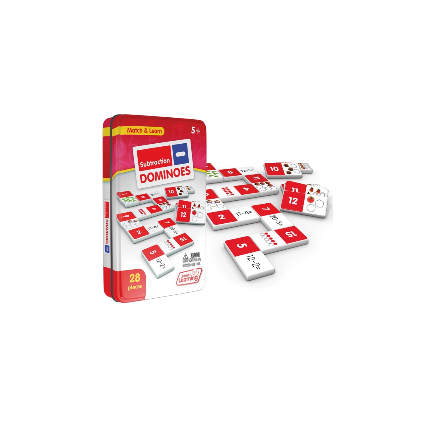 Junior Learning® Subtraction Dominoes