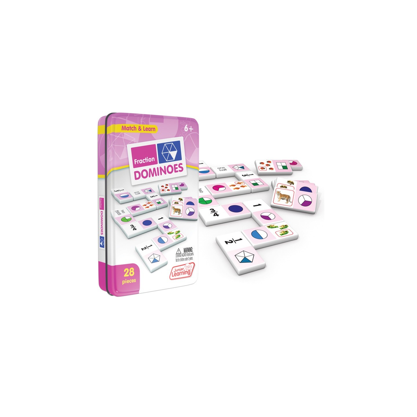 Junior Learning® Fractions Dominoes