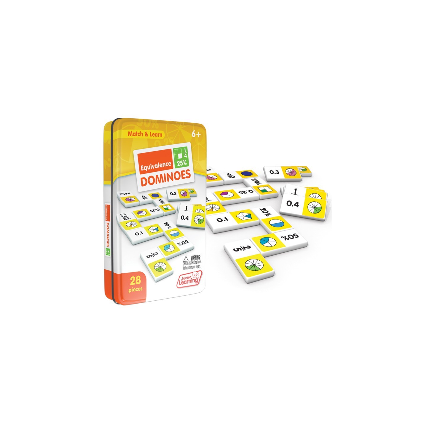 Junior Learning® Equivalence Dominoes