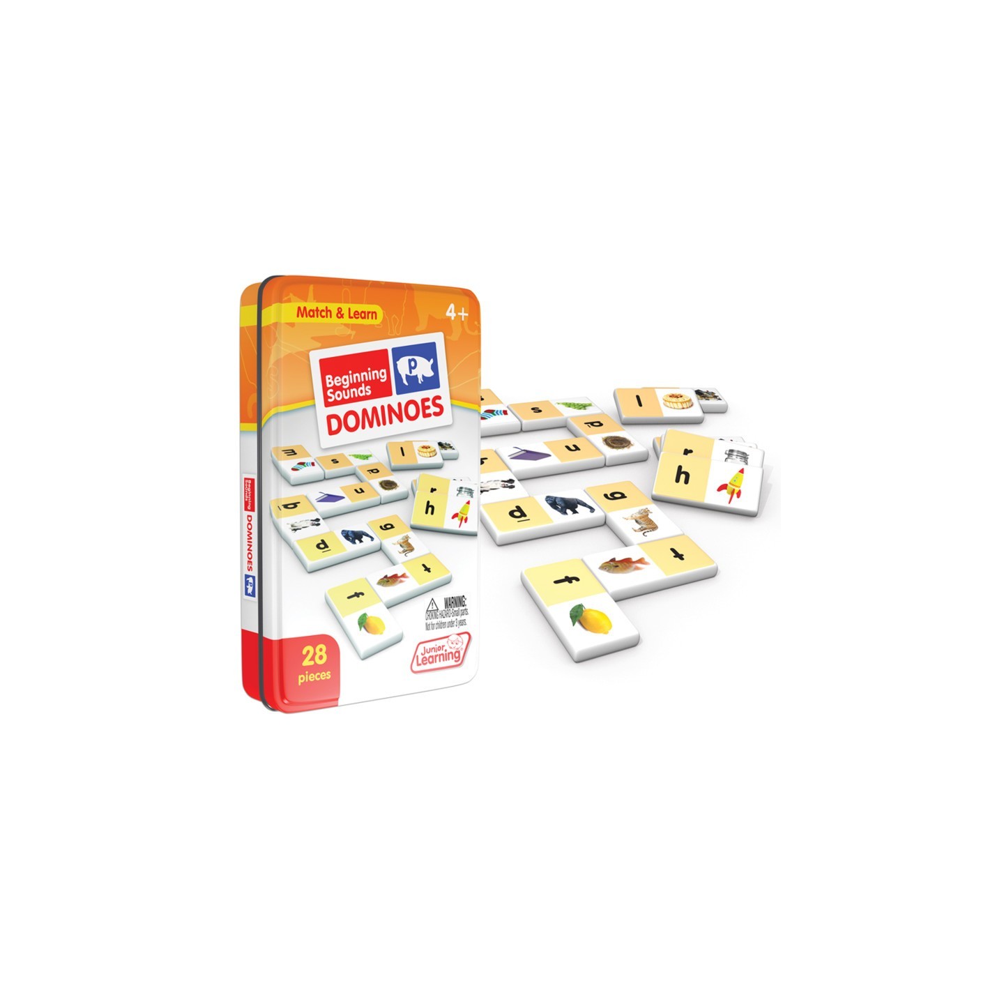 Junior Learning® Beginning Sounds Dominoes