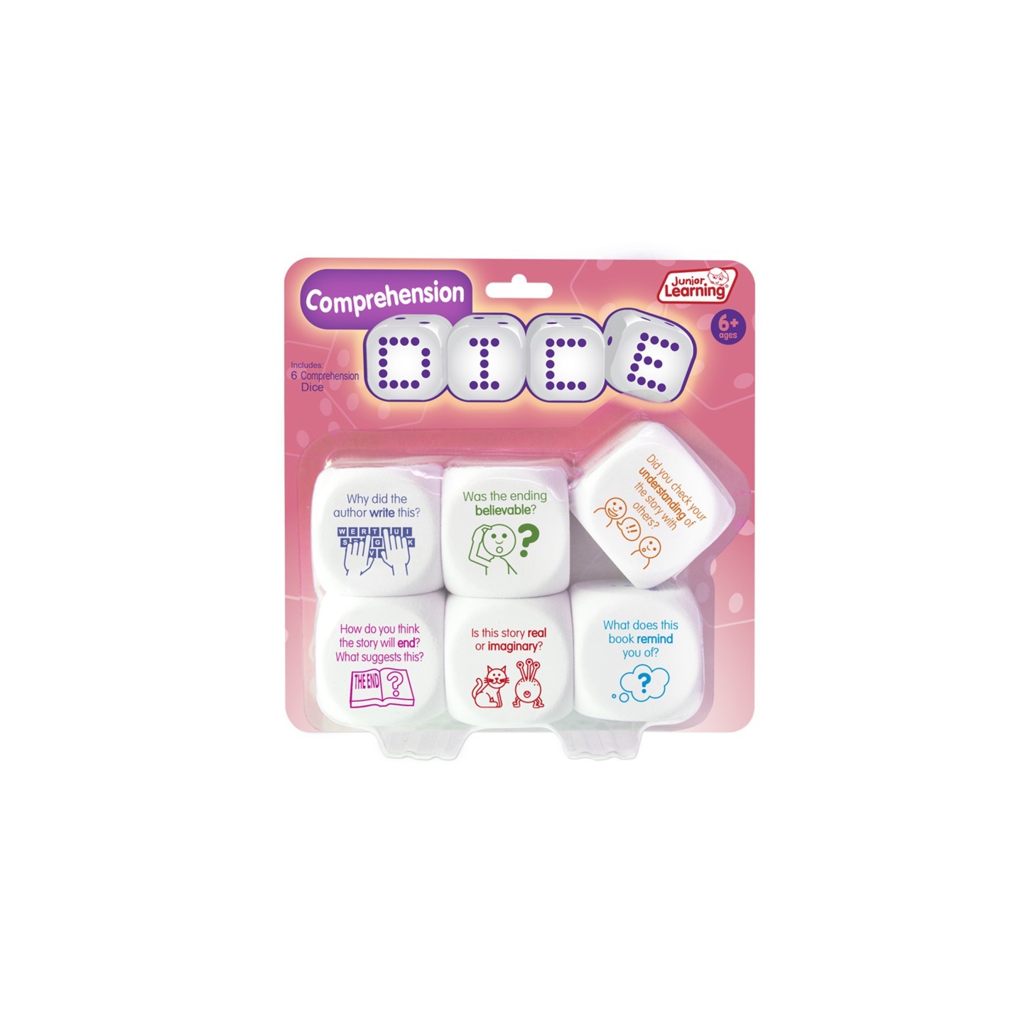 Junior Learning® Comprehension Dice