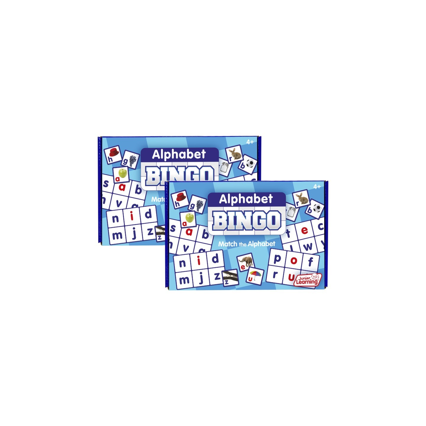 Junior Learning® Alphabet Bingo, Pack of 2