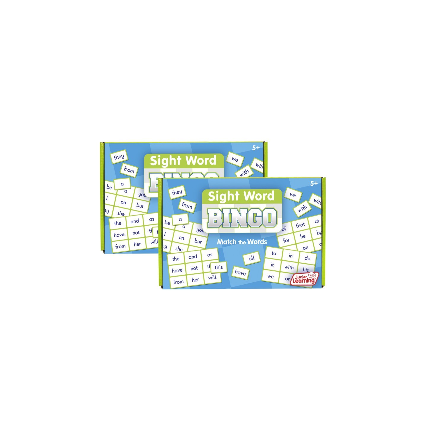 Junior Learning® Sight Word Bingo, Pack of 2