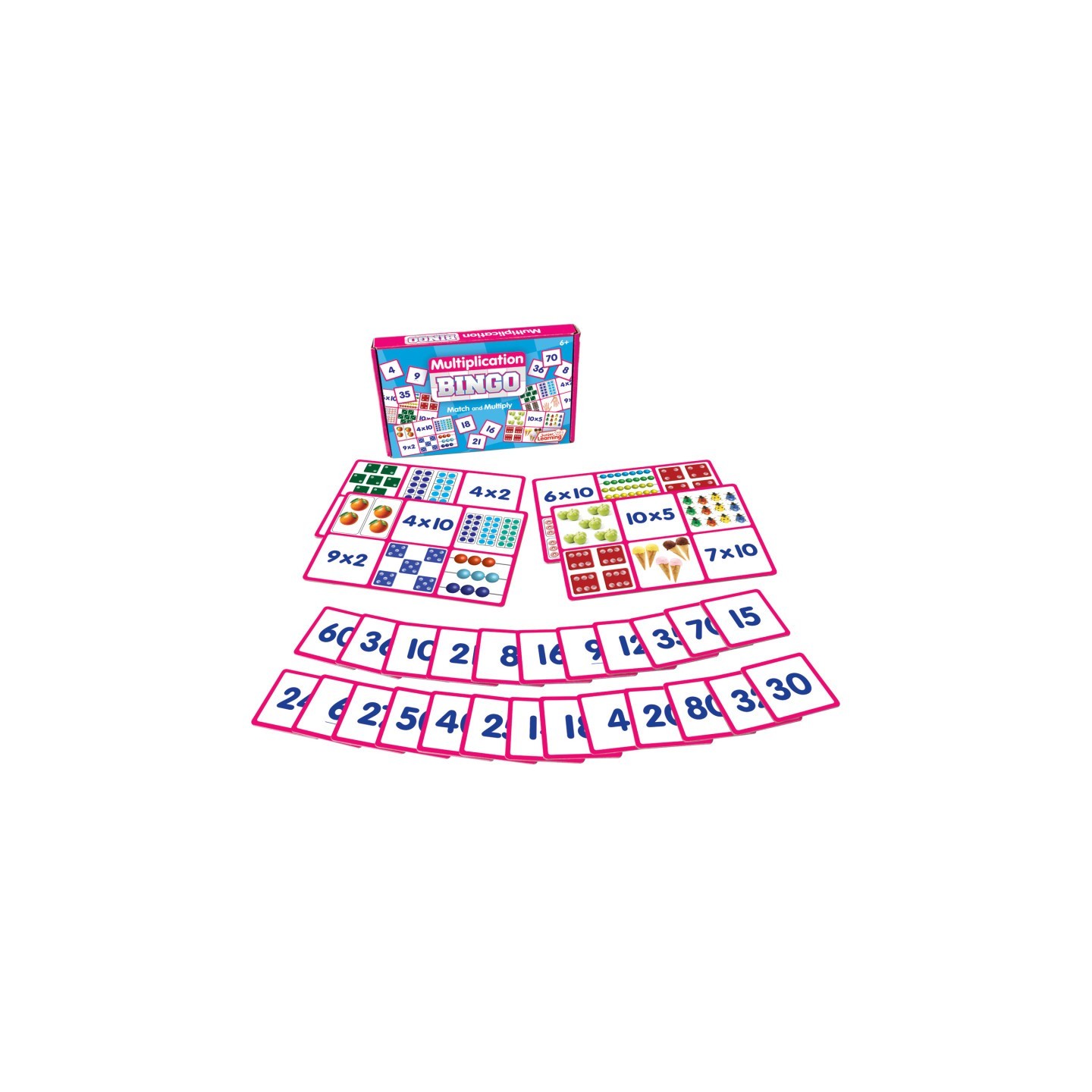 Junior Learning® Multiplication Bingo