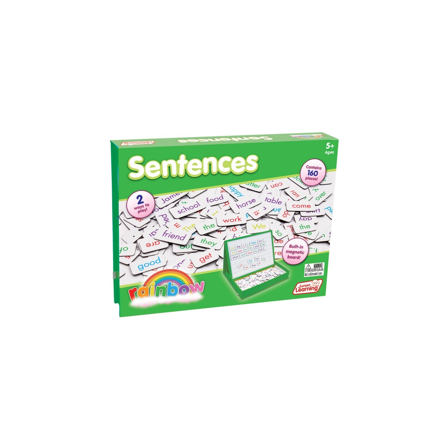 Junior Learning® Rainbow Sentences, 160 Pieces