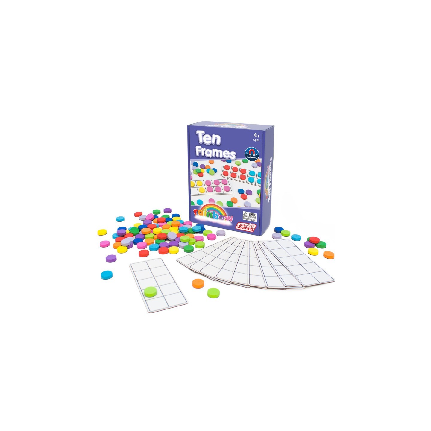 Junior Learning® Rainbow Ten Frames