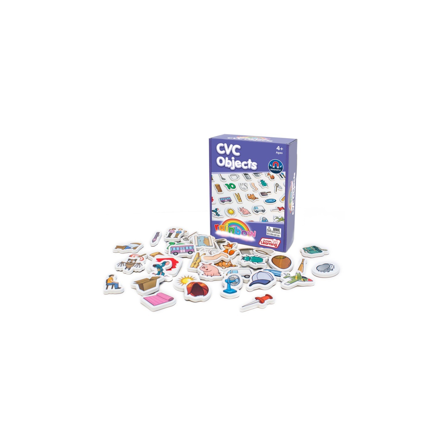 Junior Learning® Rainbow CVC Objects